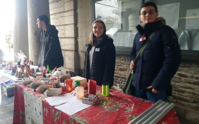 Retour sur le marché de Noël avec les 2de AEPA