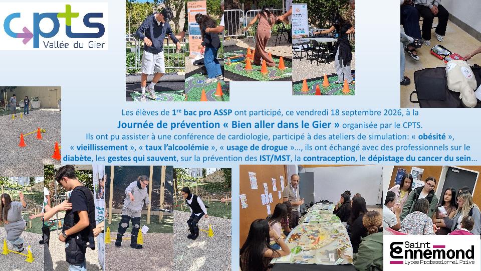 Journée de prévention « Bien aller dans le Gier »